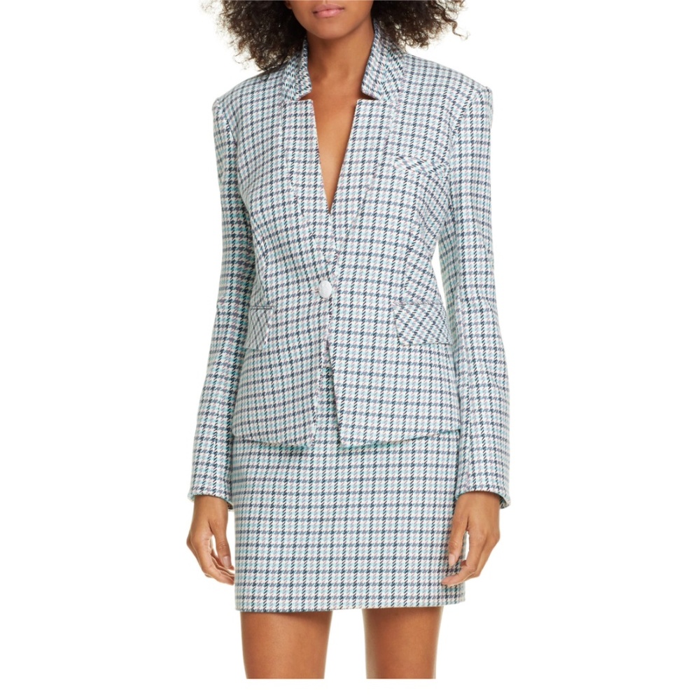 NEW Veronica Beard Farley Dickey Herringbone Jacket, Size 8